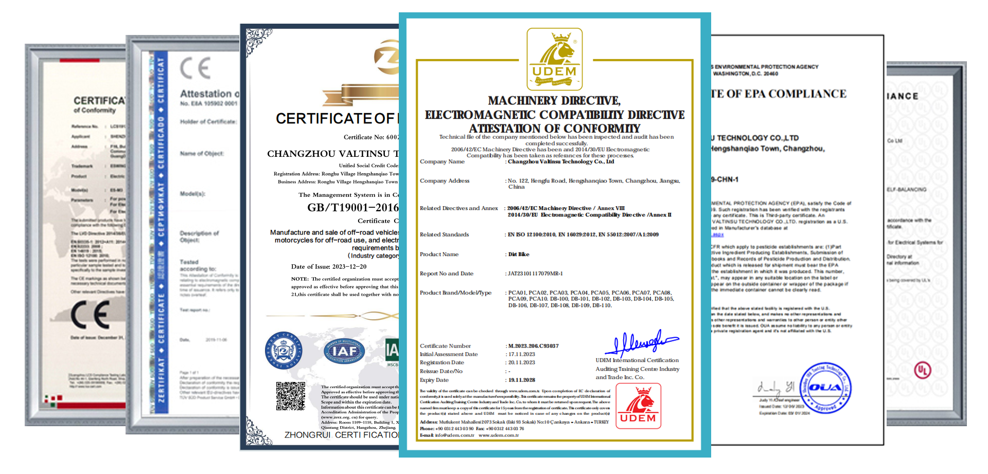 CE, UN38.3, MSDS, ISO 9001, and UL certification