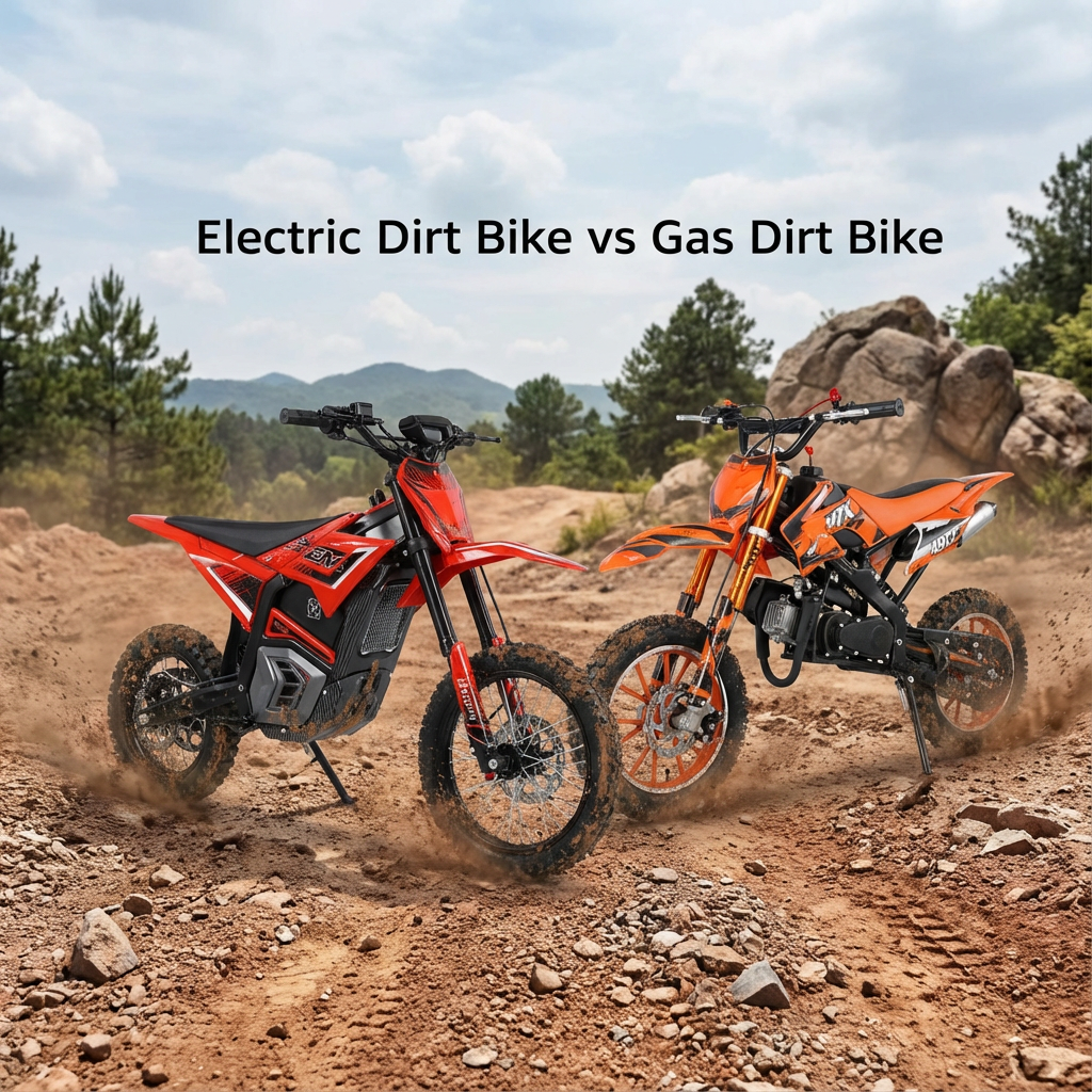 Electric off-road Dirt Bike vs Gas off-road Dirt Bike