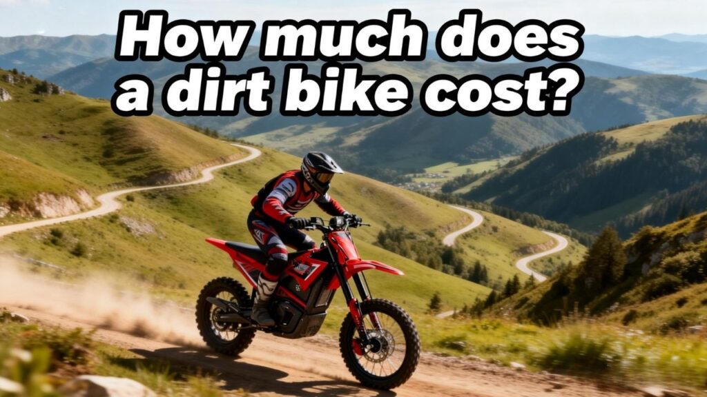 how much does a dirt bike cost