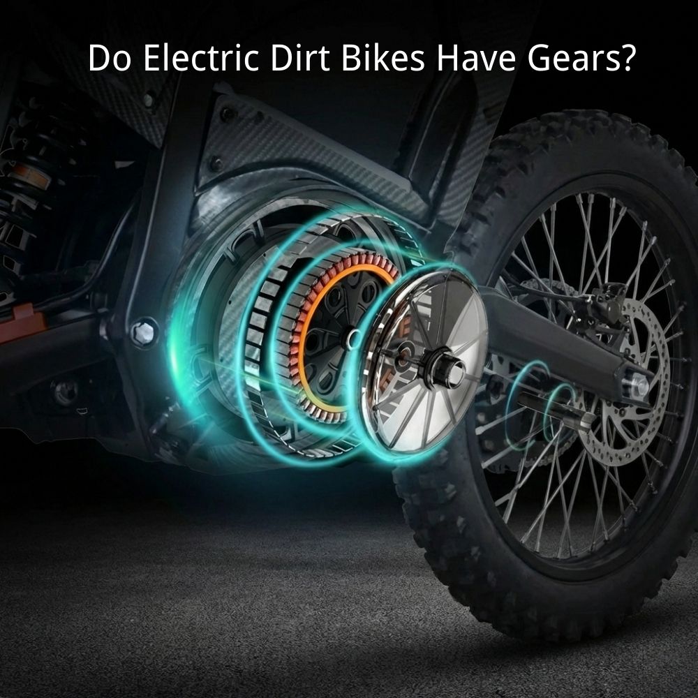 Electric Dirt Bikes Gears