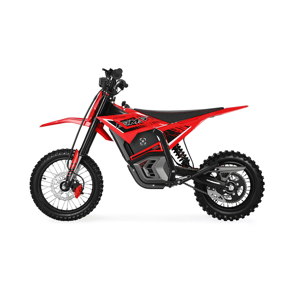 EM-5 48v Electric dirt bike red color